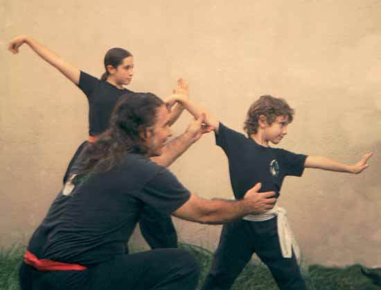 Zhen Shen Lang teaching Zhen Song-Dao